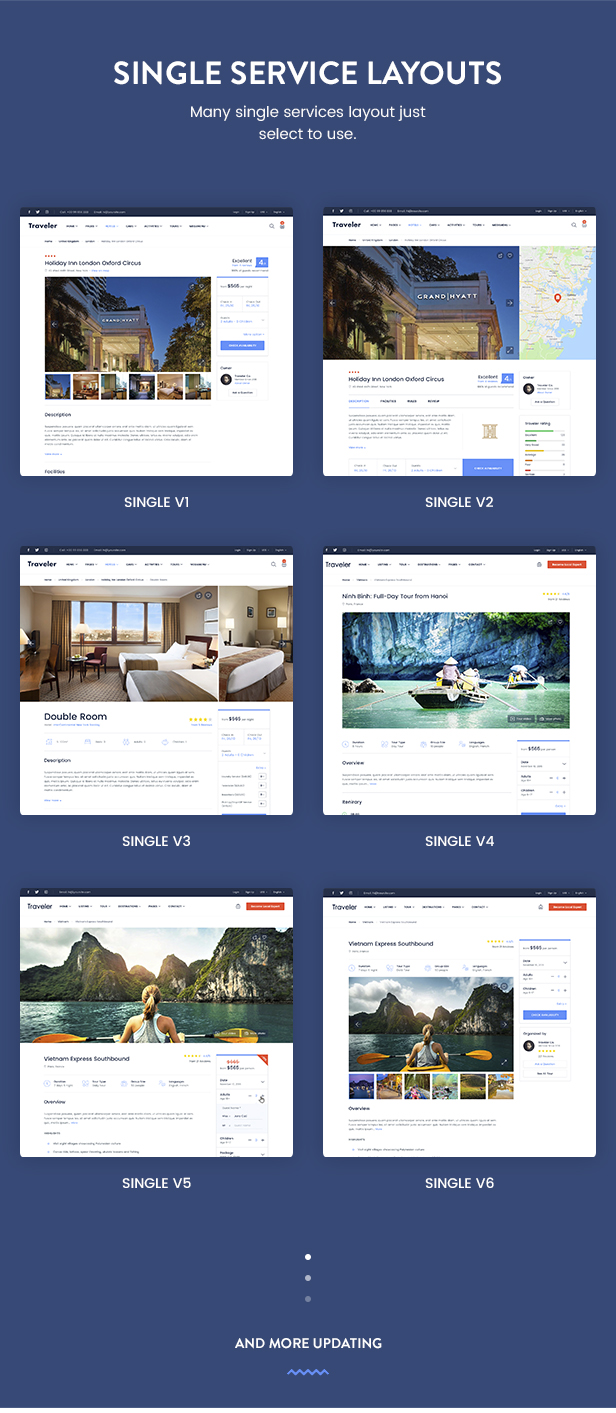 Travel Booking WordPress Theme - 19